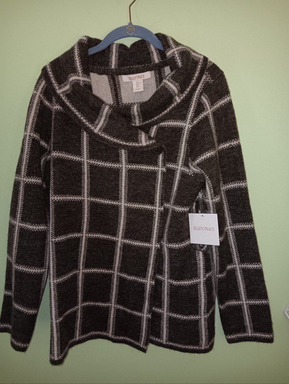 New Ellen Tracy Open front sweater